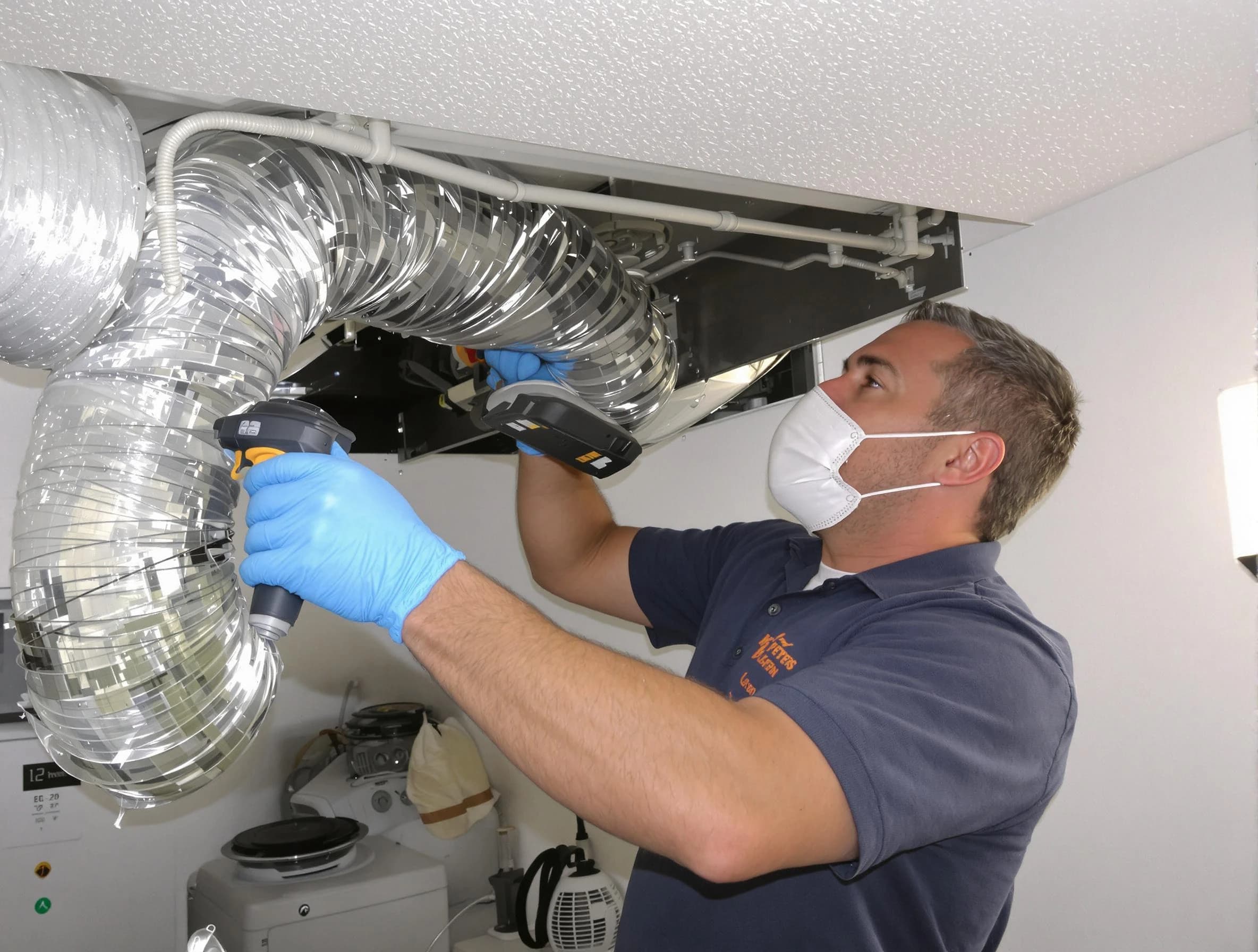 Christiana Dryer Vent Cleaning professional performing thorough residential dryer vent cleaning in Christiana