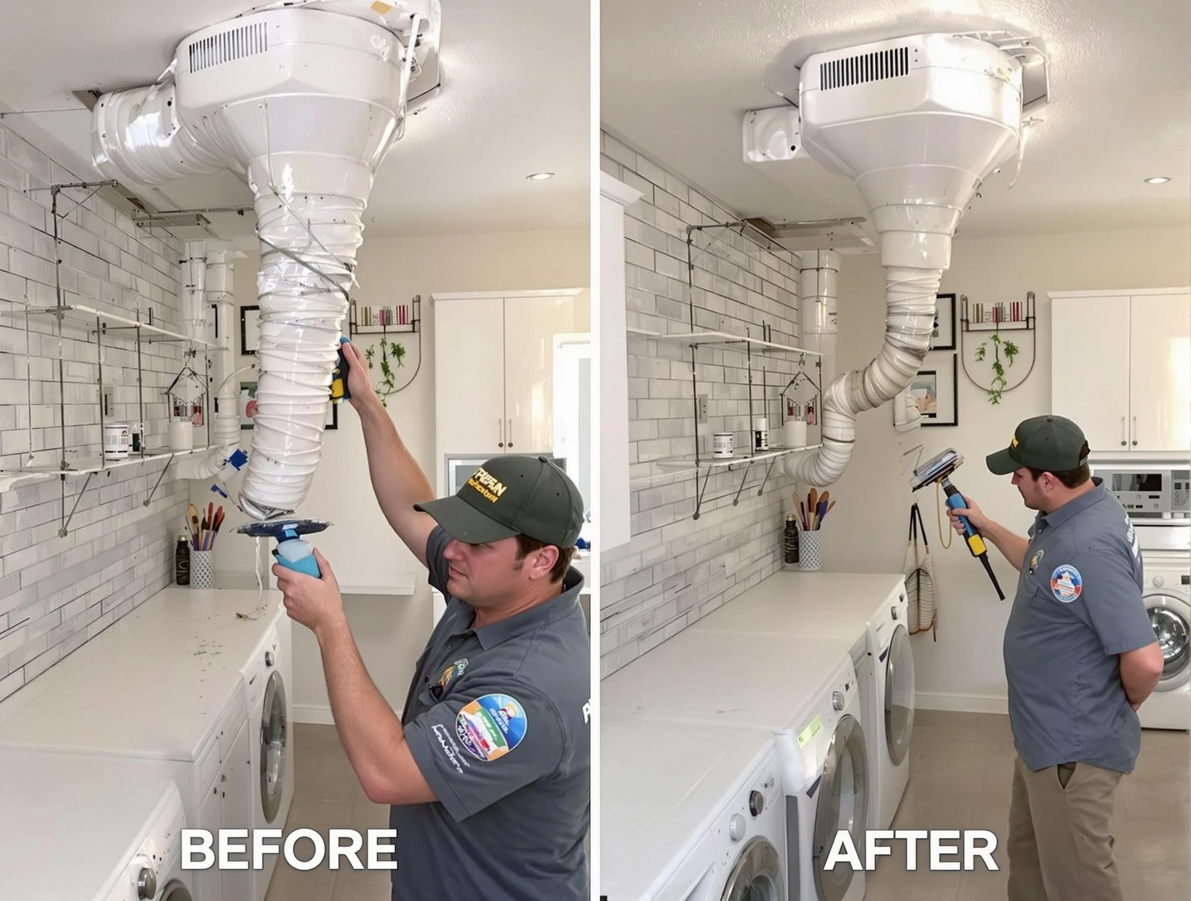 Professional dryer exhaust vent cleaning by Christiana Dryer Vent Cleaning in Christiana