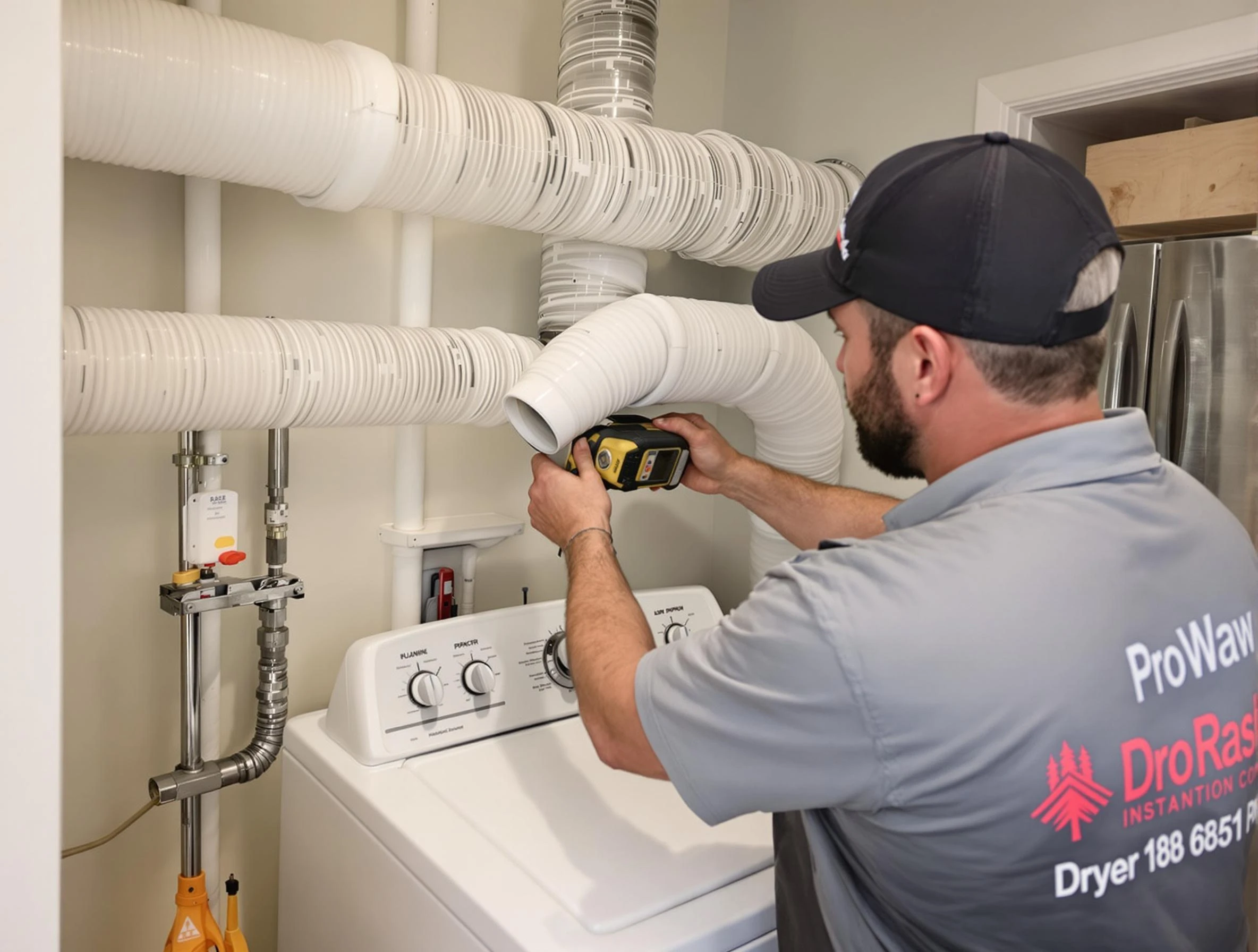 Professional dryer vent hose installation by Christiana Dryer Vent Cleaning in Christiana
